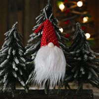 Christmas Faceless Doll Luminous Small Pendant Tree Ornaments sku image 1