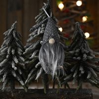 عيد الميلاد مجهولي الهوية دمية مضيئة صغيرة قلادة شجرة الحلي sku image 2