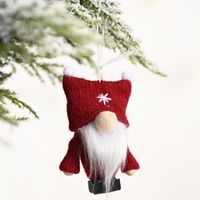 Christmas Knitted Faceless Doll Ornaments sku image 1