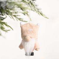 Christmas Knitted Faceless Doll Ornaments sku image 2