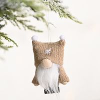 Christmas Knitted Faceless Doll Ornaments sku image 3