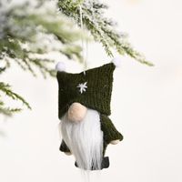 Christmas Knitted Faceless Doll Ornaments sku image 4