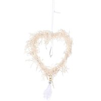 Plush Feather Five-pointed Star Pendant Christmas Decoration sku image 5
