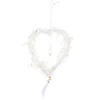 Plush Feather Five-pointed Star Pendant Christmas Decoration sku image 7
