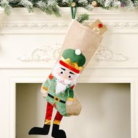 Walnut Soldier Christmas Stocking Candy Bag sku image 2