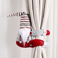 Christmas Decoration Striped Hat Curtain Buckle sku image 1