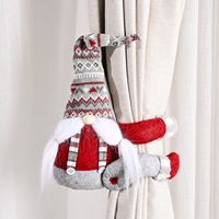 Christmas Decoration Striped Hat Curtain Buckle sku image 2