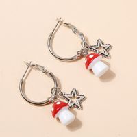 Pendientes De Estrella De Hongo Simple Bohemio sku image 1