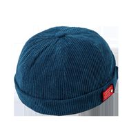 Blue Corduroy Landlord  Trendy  Hat main image 6