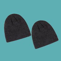 Black  Fashion All-match Hooded Hat main image 3
