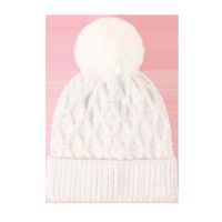 Pure Color  Fashion All-match Bright Silk Woolen Woolen Cap main image 6