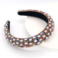 Baroque Diamond Pearl Headband main image 6