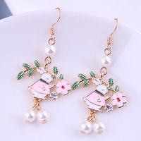 Korean Fashion Sweet And Cute Rabbit  Earrings main image 3