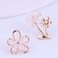 Korean Fashion Sweet Ol Flower  Stud Earrings main image 2