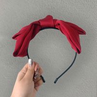 Korean Fashion Simple New Big  Bow Headband Wholesale sku image 11