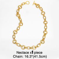 Hip-hop Thick Chain Necklace main image 5