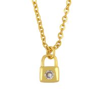 Fashion Heart 18k Gold Plated Necklace In Bulk main image 6