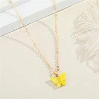 Fashion Butterfly Resin Necklace main image 4
