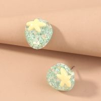 Fashion Simple Bow Strawberry Stud Earrings main image 5