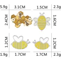 Neue Süße Bienenbrosche Der Koreanischen Karikaturlegierung main image 6