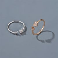 New  Love Butterfly Adjustable Ring main image 3