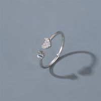 New  Love Butterfly Adjustable Ring main image 6