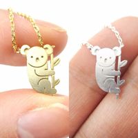 Panda Koala Bear Pendant Necklace main image 2