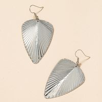 Fashion Metal Leaf Earrings sku image 2