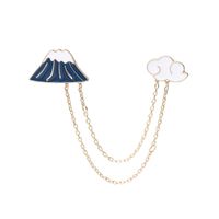 Cartoon  Planet Cloud Chain Badge Cute Brooch sku image 5