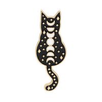 Nouvelle Broche Chat Punk Moon Éclipse Totale sku image 1