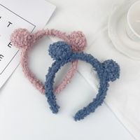 Korean  Lamb Cute Ball Headband main image 3