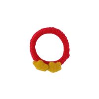 Hit Color Five-pointed Star Wool Hair Ring main image 6