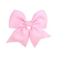 New  Children's 20 Color Diy Bow Hairpin main image 6