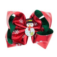 Christmas  Children's Color Flash Big Bow Hairpin main image 6