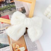 Plush Big Bow Hairpin sku image 1