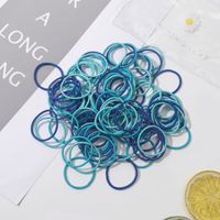 Children's  Bold Rubber Band Female Color Tie  100 Simple Hair Ropes sku image 6