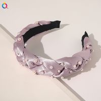 Twist Braid Pearl Headband sku image 6