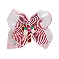 Christmas  Children's Color Flash Big Bow Hairpin sku image 6