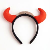 New  Korea Cute  Horns Bow Knots Hairband main image 6
