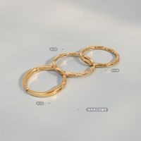 Retro Titan Stahl Ring main image 3