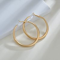 New Exaggerated  Classic Fashion Metal Hoop Earrings main image 3