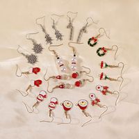 Simple Christmas Gloves Earring Set main image 4