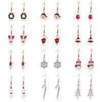 Simple Christmas Gloves Earring Set sku image 1