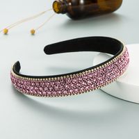 Korean  Trend Color Full Drill Non-slip Headband sku image 5