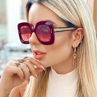 Fashion Mi Nail Large Box Sunglasses Female Cp Mortise High Quality Sunglasses Men Trend Glasses main image 1