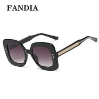 Fashion Mi Nail Large Box Sunglasses Female Cp Mortise High Quality Sunglasses Men Trend Glasses main image 5