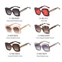 Fashion Mi Nail Large Box Sunglasses Female Cp Mortise High Quality Sunglasses Men Trend Glasses main image 3