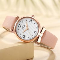 Korean Fashion Quartz Casual Belt Watch Temperament With Diamond Digital Face Women&#39;s Wrist Watch Wholesale Watch main image 1