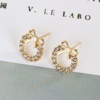 Animal Metal Earrings Ear Studs sku image 1