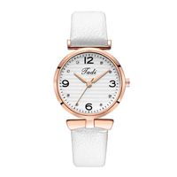 Korean Fashion Quartz Casual Belt Watch Temperament With Diamond Digital Face Women&#39;s Wrist Watch Wholesale Watch sku image 1